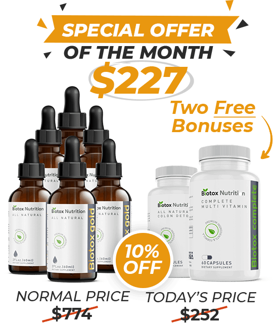 Biotox Gold special offer